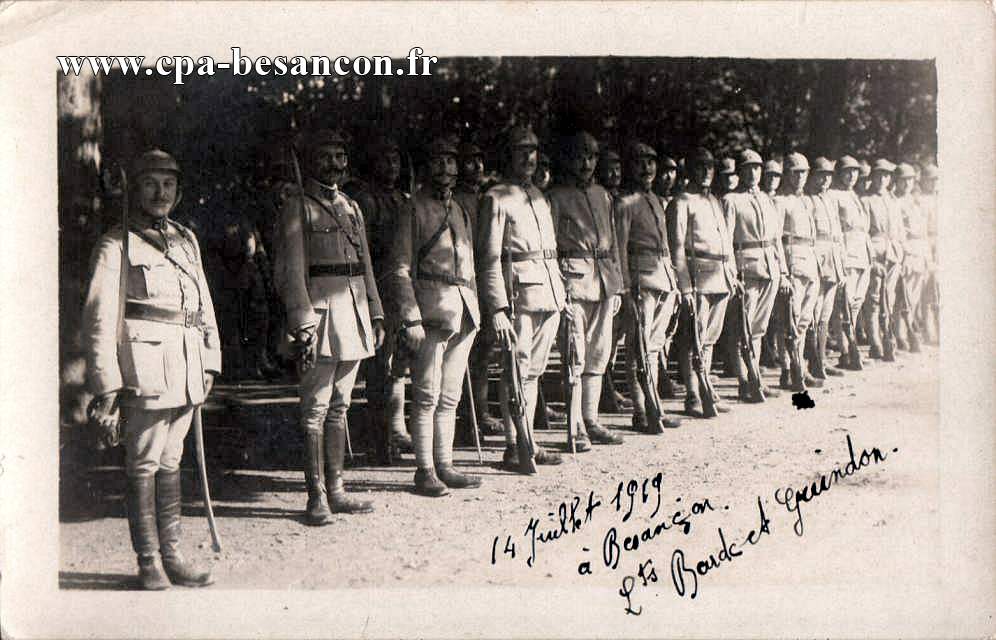 14 Juillet 1929 (?) à Besançon